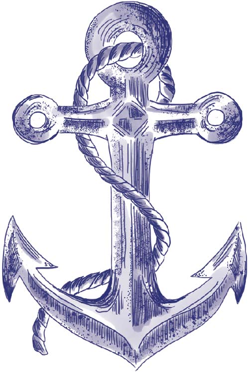 Union Jacks Icons Anchor